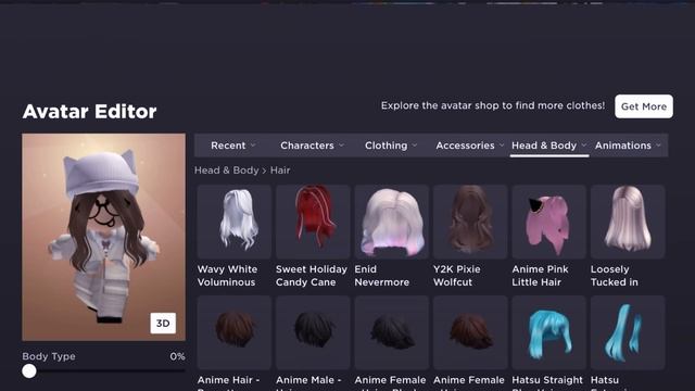 How to do hair combos on Roblox on any device!(2023 working) смотреть онлайн