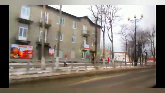 Город поронайск поездка на автобусе МАЗ 206.085. смотреть онлайн