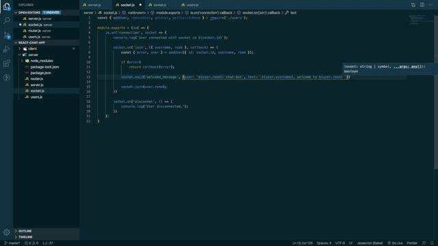 React Chat App : Part - 3 смотреть онлайн
