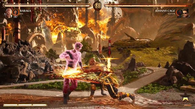 MK1 *MASTERY BARAKA* KLASSIC TOWER GAMEPLAY!! (JAX AS KAMEO) 1080p 60 FPS (MORTAL KOMBAT 1) MK12