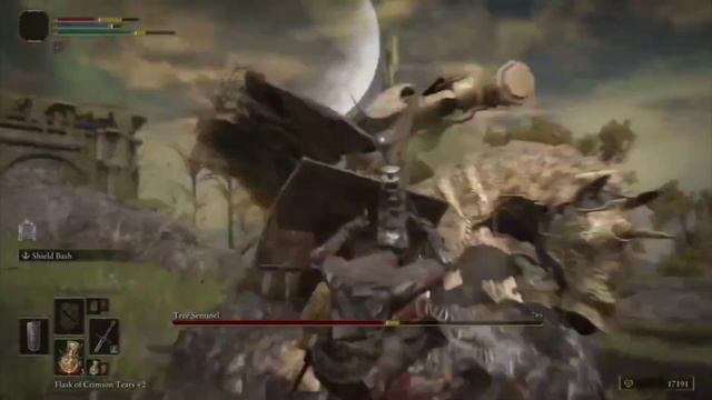 ELDEN RING TREE SENTINEL BOSS FIGHT #eldenring #ps4 #viral #fromsoftware #bossfight смотреть онлайн