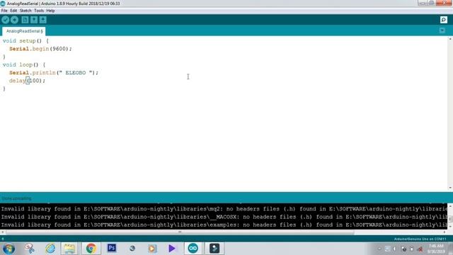 Arduino uno serial print + serial communication + code + print hello world смотреть онлайн
