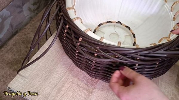 ОБЪЕМНАЯ КОСА ИЗ РОТАНГА // ПУЗАТОЕ КАШПО