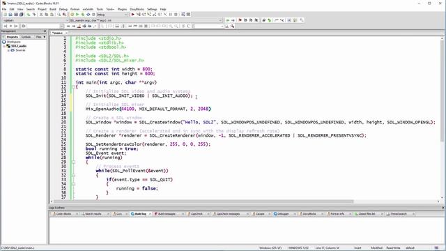 C Game Developement with SDL 2 - Playing audio files смотреть онлайн