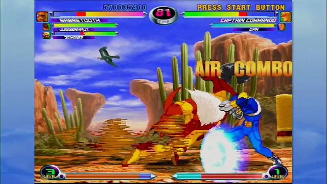 Marvel VS. Capcom 2 - Sega Dreamcast смотреть онлайн