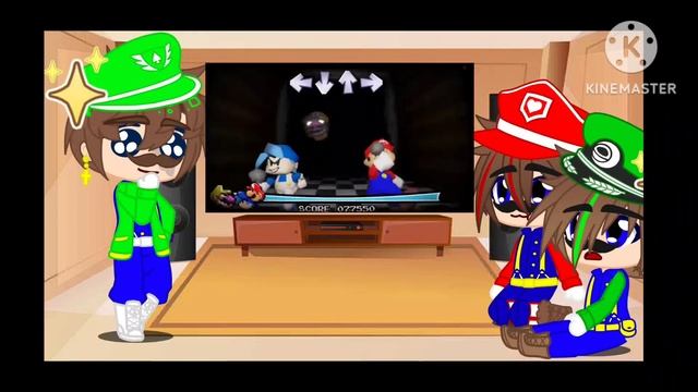 Mario Bros. Reacts to Mario's Monday night Massacre//Part 2 (Ft. My Luigi AU) смотреть онлайн