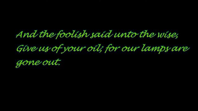 THE TEN VIRGINS (THE WISE AND FOOLISH) смотреть онлайн