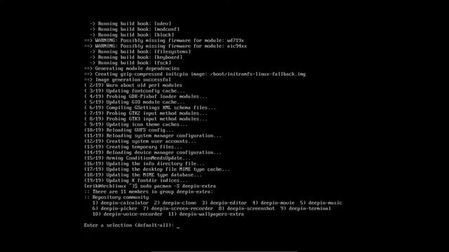 Arch Linux : 33 installation of deepin смотреть онлайн