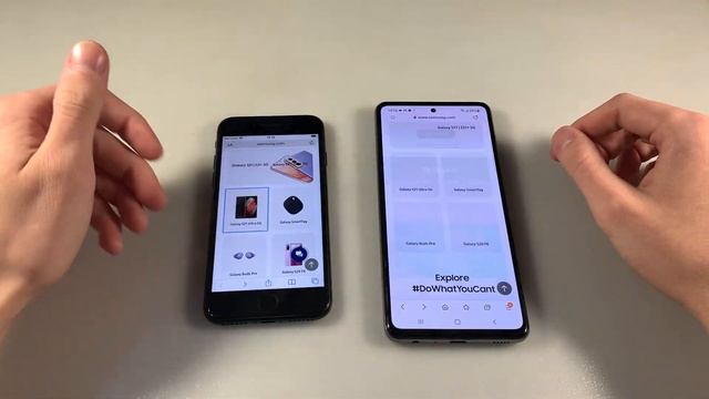 Samsung Galaxy A52 vs iPhone SE 2020 смотреть онлайн