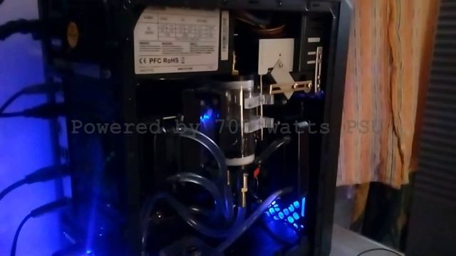 Corsair H40 Water Cooling Modification AMD FX 8150, Now Having 3 Pumps, 4 Radiators, & 3 Reservoir смотреть онлайн