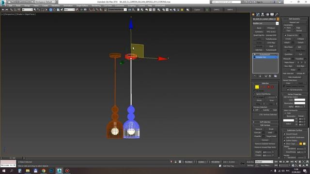 Lumion Moderni 5235/1A, Lumion Gillian 4589/1A. 3ddd