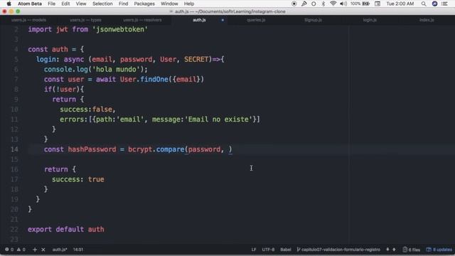 Autenticando con JSON web tokens (JWT) en GraphQL - #8 смотреть онлайн