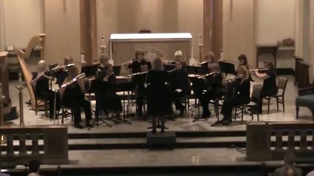 Tampa Bay Flute Choir -By Kells Waters - Arr. Kelly Via смотреть онлайн