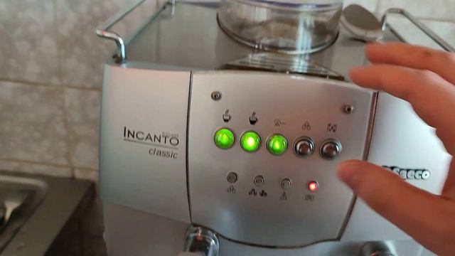 Saeco Incanto Classic, как пользоваться