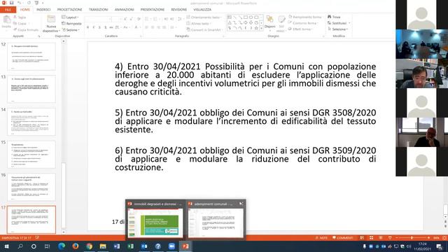 webinar LA NORMATIVA REGIONALE SULLA RIGENERAZIONE 11 02 2021 смотреть онлайн
