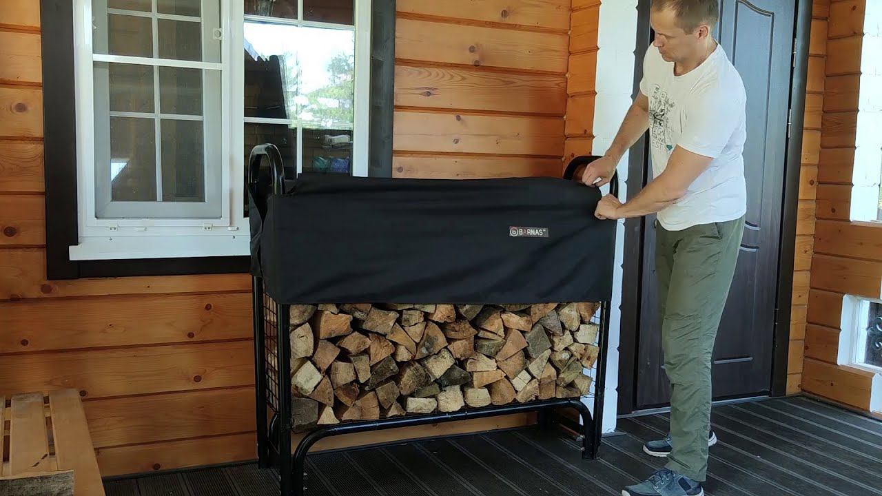 Поленница Barnas 1200мм. смотреть онлайн