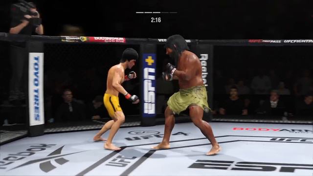 UFC4 Bruce Lee vs. Homo Sapiens EA Sports UFC 4 смотреть онлайн