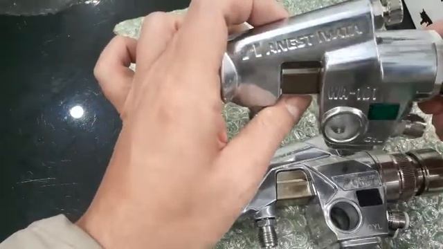 Súng phun sơn tự động Anest Iwata Wider1A . Anest Iwata WIDER1A automatic spray gun. 09 7555 7666 смотреть онлайн