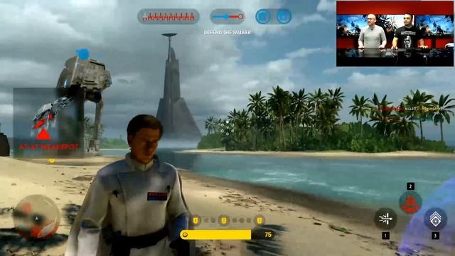 Star War Battlefront: Rogue One Scarif Gameplay смотреть онлайн