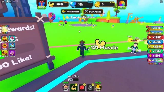 ALL STRONG MUSCLE SIMULATOR 2 *NEW CODES* & SECRET PET CODES (Strong muscle simulator 2) Roblox смотреть онлайн