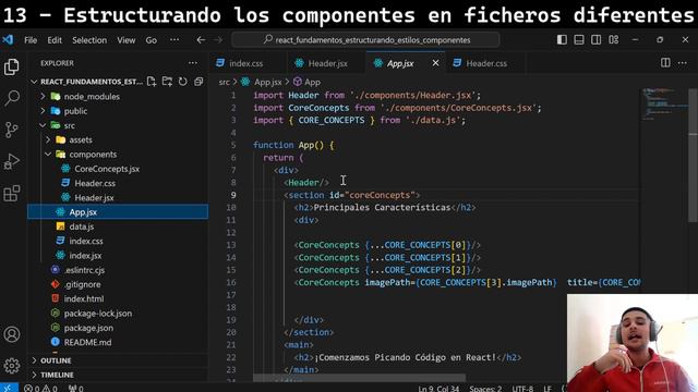 ¡ESTRUCTURANDO LOS ESTILOS DE NUESTROS COMPONENTES EN REACT! | 14 - CURSO DE REACT DESDE CERO [2024 смотреть онлайн