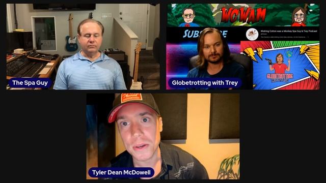 WCWAM Episode # 36 Part #2 Spa Guy and Trey Tyler Dean McDowell Talks Disney, Music and More смотреть онлайн