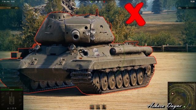 How to penetrate ST-I weak spots / Куда пробивать СТ-1 зоны пробития - World Of Tanks смотреть онлайн