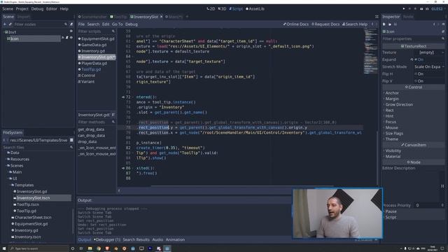 Inventory Tooltip | Godot Inventory Tutorial смотреть онлайн