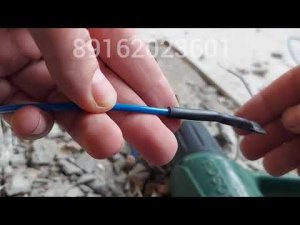 Ремонт электрического теплого пола.  Делаем красивую концевую муфту своими руками.