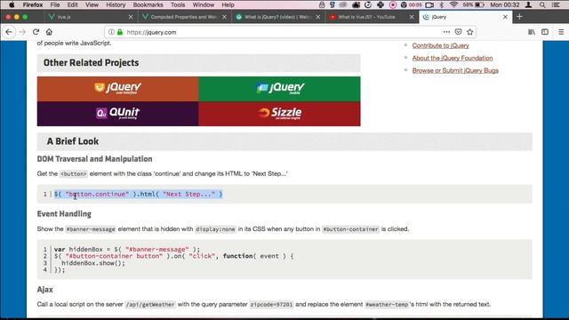 From jQuery To VueJS - What Each Framework Is For (Key Similarities & Differences) смотреть онлайн