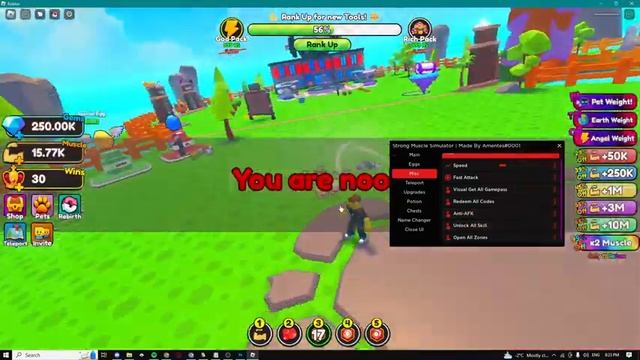 [?NEW] Strong Muscle Simulator Script / Hack | Auto Farm | Auto Eggs | *PASTEBIN 2023* смотреть онлайн