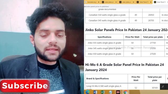 Solar Panels Today Price In Pakistan 2024 | Solar Panels Rate Today | Solar Panel