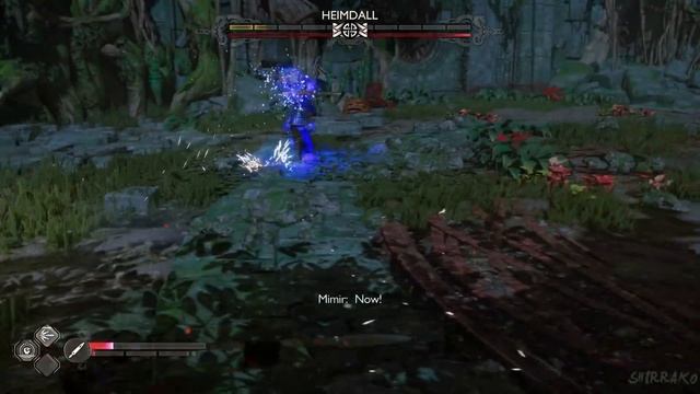 God Of War Ragnarok - Kratos Vs. Heimdall Boss Fight (4K 60FPS)