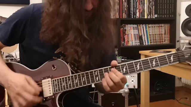 Van Halen - Jump (solo cover) / Epiphone Prophecy / Seymour Duncan Blackouts AHB-1 смотреть онлайн