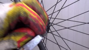 Замена задней оси велосипеда