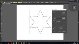 Иллюстратор. Создаем абстрактный узор (звезда).