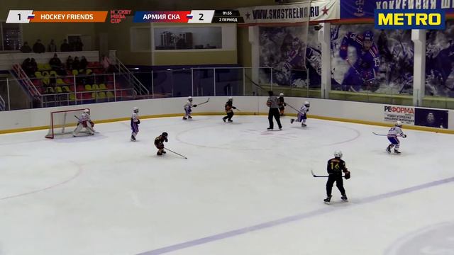 Хоккей Френдс - Армия СКА / Турнир "Mega Cup" среди команд 2014 г.р. смотреть онлайн