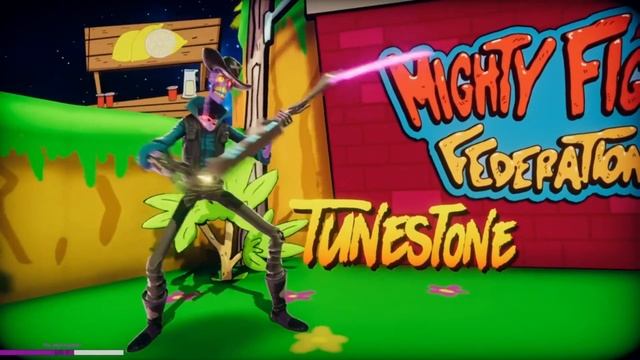 Mighty Fight Federation: Неоновые драки яркого мира смотреть онлайн