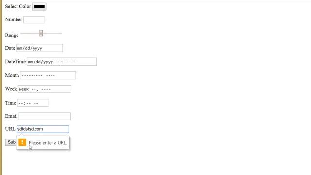 HTML5 New Input Types Tutorial in Hindi / Urdu - Part II смотреть онлайн