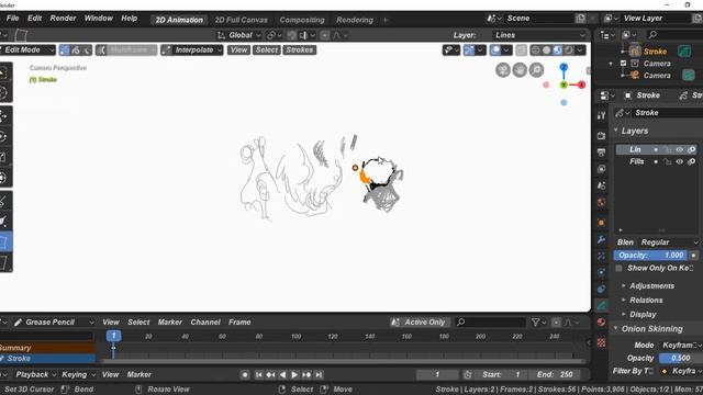 Blender Grease Pencil : Dessin et sculpter en 2D смотреть онлайн