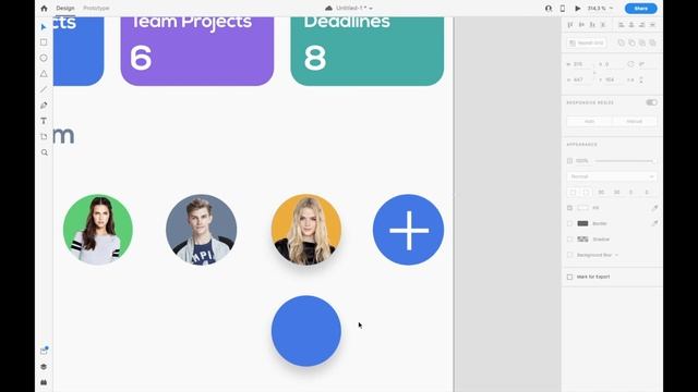 Adobe XD | Task management app UI design