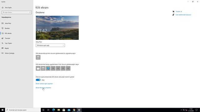 Windows 10 Dijital Saat Görünümlü Ekran Koruyucu смотреть онлайн