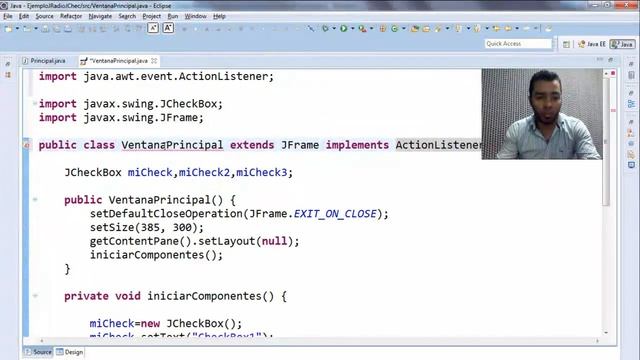 Uso de JCheckbox en Java смотреть онлайн