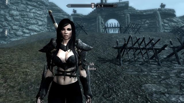 Skyrim Follower : Moniko Combat Test смотреть онлайн