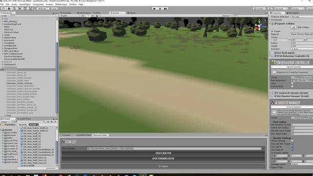 Building a RPG in Unity with Invector's TPC - Episode 13: Adding a Shooter AI смотреть онлайн