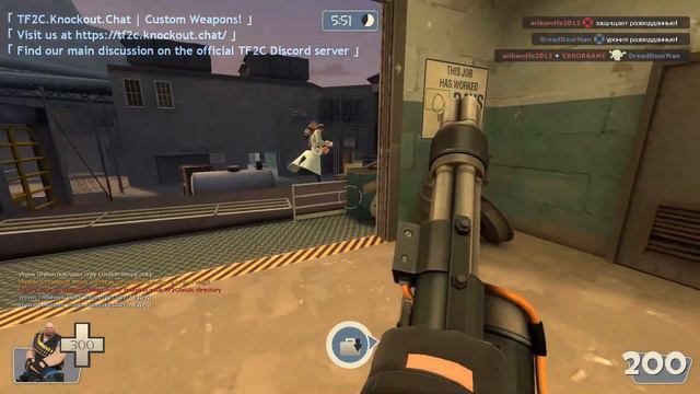 TF2 из параллельной вселенной. Team Fortress 2 Classic Custom Weapons v2.1.2 Halloween update v6.6 смотреть онлайн