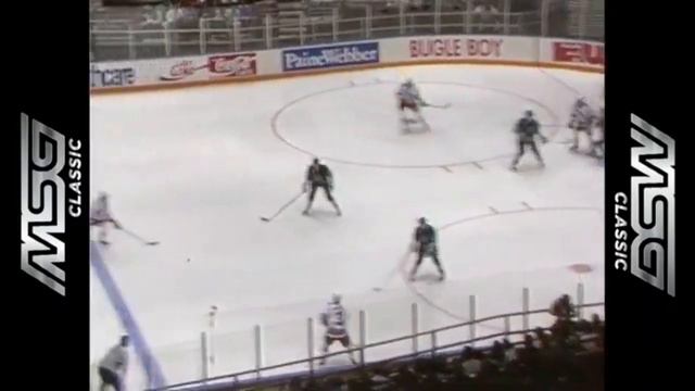 Alex Kovalev's first NHL game full highlights - goal, dangles and a benching (12 oct 1992). смотреть онлайн