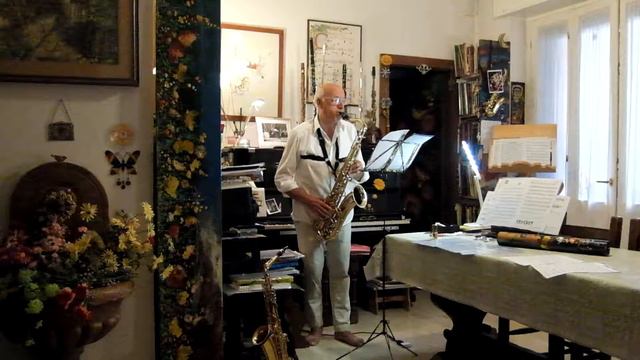 DEEP PURPLE, P. De Rose. Studio Giovanni Vianini, Sax Tenore, Milano, It. смотреть онлайн