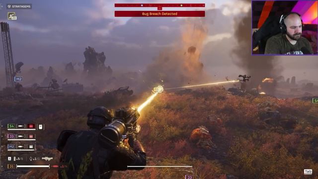 SQUASHING BUGS! | Helldivers 2 [Part 2] смотреть онлайн