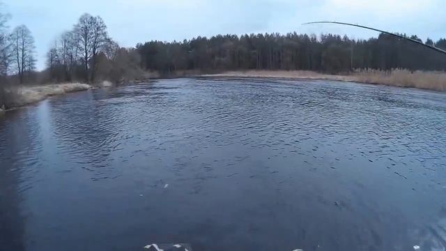 Спиннинг с лодки. Отчет с рыбалки от 25. 03. 2017 р. Свислочь смотреть онлайн